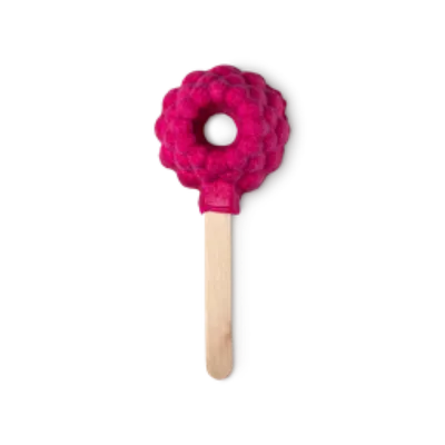 Lush Raspberry Blower, Bubble Bar (Bąbelkowa kostka do kąpieli wielokrotnego użytku)