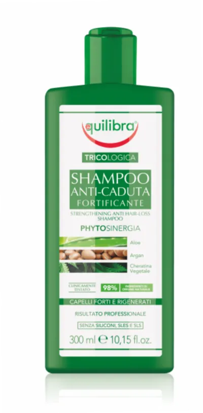 Equilibra Tricologica, Shampoo Anti-caduta Fortificante (Wzmacniający szampon przeciw wypadaniu włosów)