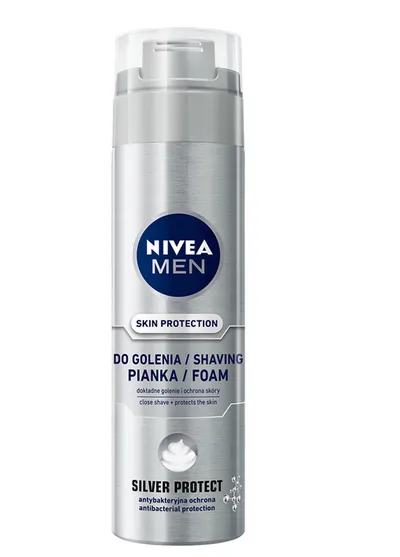 Nivea Men, Silver Protect, Pianka do golenia dla mężczyzn