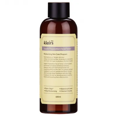 Klairs Supple Preparation Facial Toner (Tonik do twarzy)