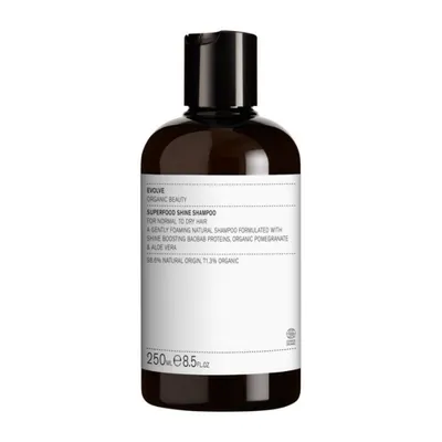 Evolve Organic Beauty Superfood Shine Natural Shampoo (Organiczny szampon do włosów nadający lśnienie)