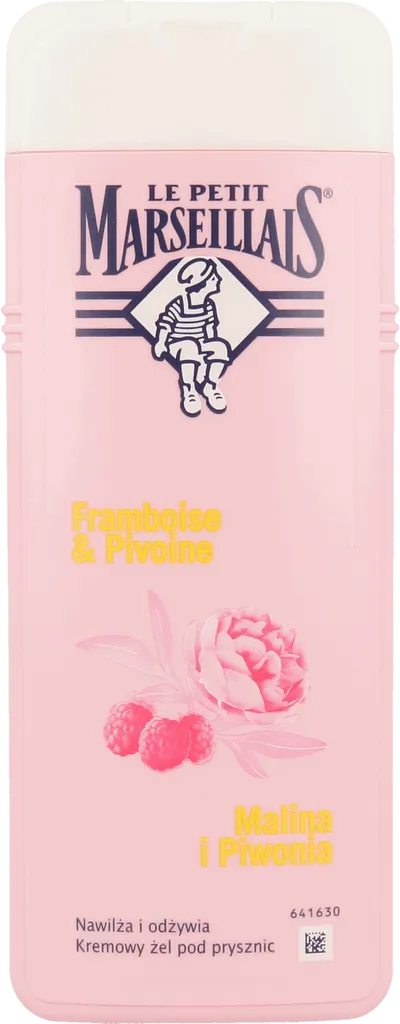 Le Petit Marseillais Douche Creme Extra Doux Framboise & Pivoine (Kremowy żel pod prysznic `Malina i piwonia`)