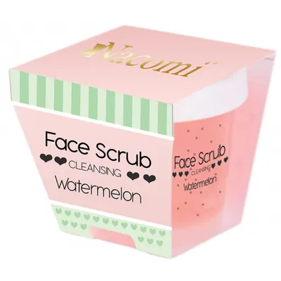 Nacomi Cleansing Face Scrub Watermelon (Oczyszczający peeling do twarzy i ust o zapachu arbuza)