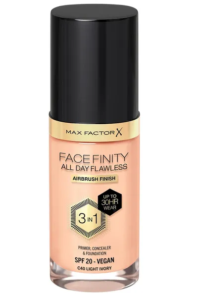 Max Factor Facefinity All Day Flawless 3 in 1 (Długotrwały kryjący podkład SPF 20 (nowa wersja))