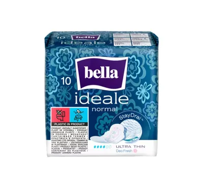 Bella Ideale StayDrai Normal Deo Fresh, Podpaski higieniczne ze skrzydełkami