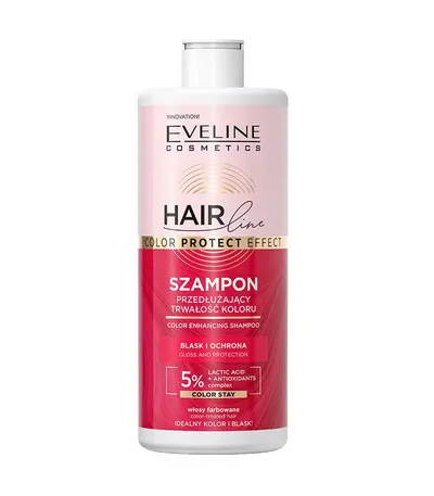 Eveline Cosmetics Hair Line, Color Protect Effect, Szampon przedłużający trwałość koloru
