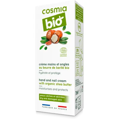 Cosmia Bio, Hand and Nail Cream with Organic Shea Butter (Krem do rąk z masłem shea)