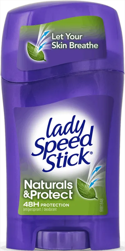 Lady Speed Stick Naturals & Protect, Antyperspirant w sztyfcie