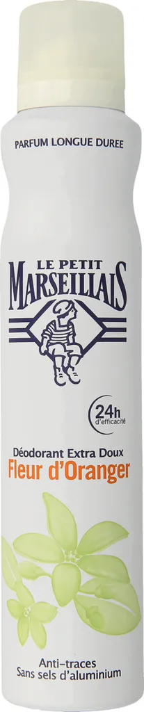 Le Petit Marseillais Deodorant Extra Doux Fleur d'Oranger (Delikatny dezodorant 'Kwiat pomarańczy')