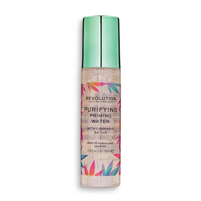Revolution Beauty (Makeup Revolution) Purifying Priming Water with Cannabis Sativa (Spray pod makijaż z wyciągiem z konopii indyjskiej)