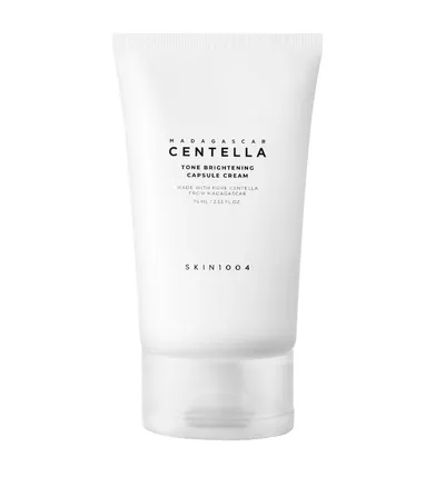 Skin1004 Madagascar Centella, Tone Brightening Capsule Cream (Rozjaśniający krem do twarzy)