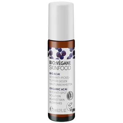 Bio Vegane Skinfood Bio-Acai SOS Anti-Pickeltupfer (Serum na trądzik z jagodami acai)