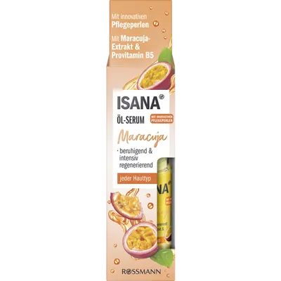 Isana Öl-Serum Maracuja + Provitamin B5 (Olejkowe serum do twarzy `Marakuja`)