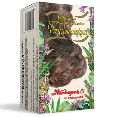 Herbapol Kraków Płukanka ziołowa do włosów przyciemniająca
