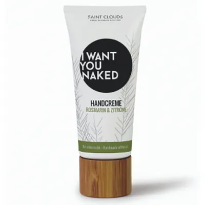I Want You Naked Handcreme Rosmarin & Zitrone (Krem do rąk `Rozmaryn i cytryna`)