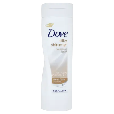Dove Silky Shimmer, Nourshing Lotion (Odżywczo - rozświetlący balsam do ciała) (nowa wersja)