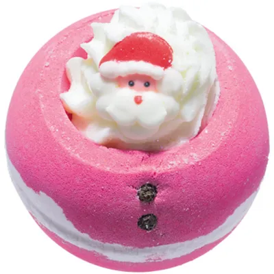 Bomb Cosmetics Father Blissmas, Bath Blaster (Musująca kula do kąpieli `Święty Mikołaj`)
