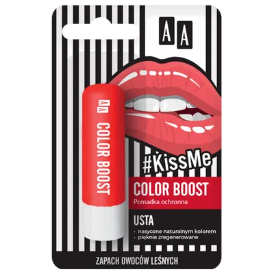 AA #KissMe, Pomadka ochronna `Color Boost`