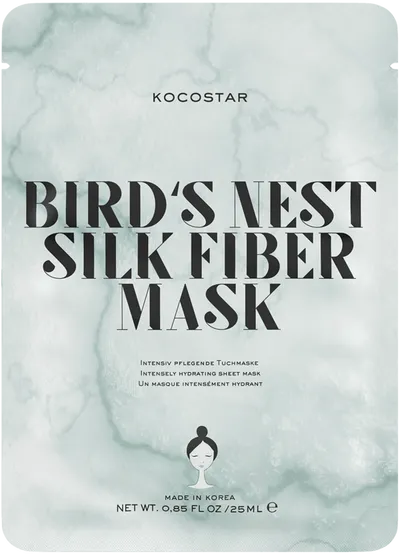 Kocostar Bird's Nest Silk Fiber Mask (Maska do twarzy na jedwabnym płacie)