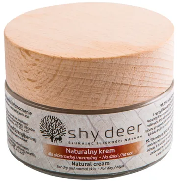 Shy Deer Natural Cream for Dry and Normal Skin (Naturalny krem dla skóry suchej i normalnej)