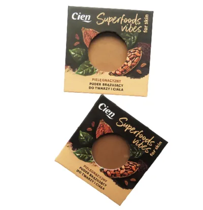Cien Superfoods Vibes for Skin (Pielęgnacyjny puder brązujący do twarzy i ciała)