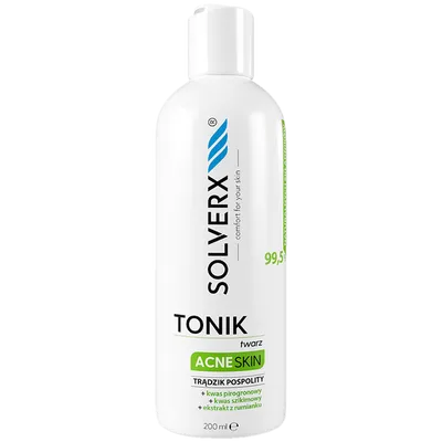 Solverx Acne Skin, Tonik do twarzy