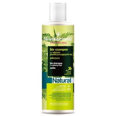 Nivelazione Skin Therapy Natural, Bio szampon do włosów przetłuszczających się `Pokrzywa`