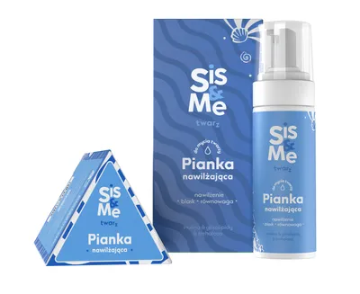 Sis&Me Twarz, Nawilżająca pianka do mycia twarzy