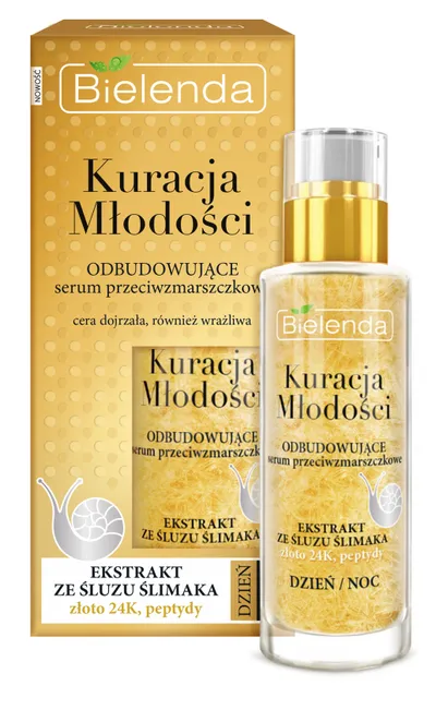 Bielenda Kuracja młodości, Odbudowujące serum przeciwzmarszczkowe