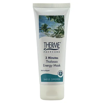Therme Face Care, Thalasso 3 Minutes Energy Mask (3 minutowa maska energizująca do twarzy)
