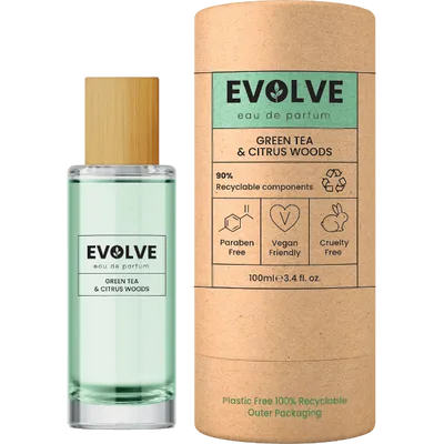Evolve Organic Beauty Green Tea & Citrus Woods EDP