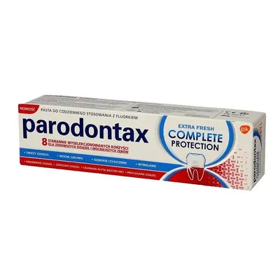GlaxoSmithKline Parodontax, Complete Protection Daily Fluoride Toothpaste Extra Fresh (Pasta do codziennego stosowania z fluorkiem)