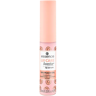 Essence Lip Care Booster 10% Peach Oil Lip Serum (Serum do ust z olejem brzoskwiniowym)