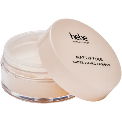 Hebe Professional, Mattifying Loose Fixing Powder (Matujący sypki puder utrwalający makijaż)