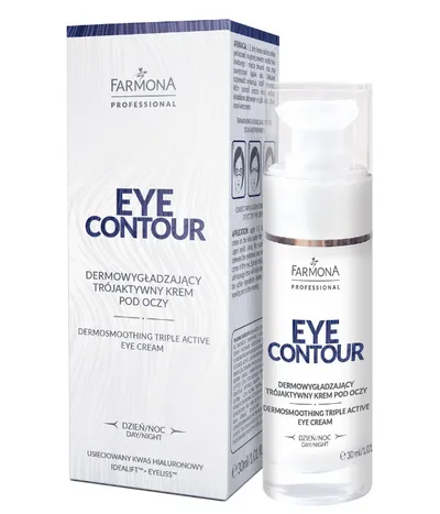 Farmona System Professional Eye Contour Dermosmoothing Triple Active Eye Cream (Dermowygładzający trójaktywny krem pod oczy)