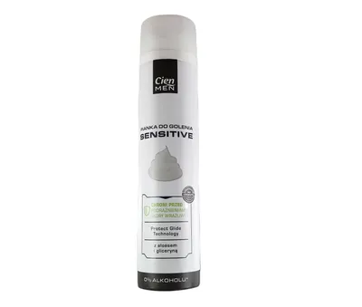 Cien Men, Sensitive, Pianka do golenia