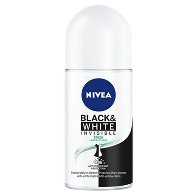 Nivea Invisible Fresh, Black & White, Antyperspirant w kulce