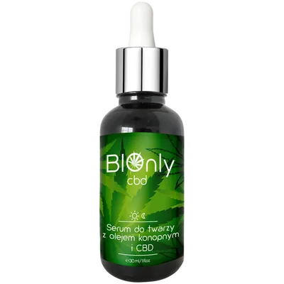 BIOnly CBD, Serum do twarzy z olejem konopnym i CBD