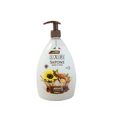 Luxury Liquid Soap (Argan i Słonecznik, Mydło do rąk w płynie)
