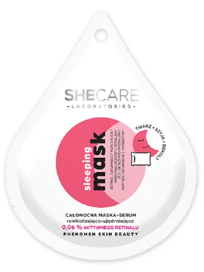 SheCare Sleeping Mask, Całonocna maska-serum rewitalizująco-ujędrniająca