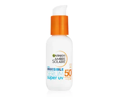 Garnier Ambre Solaire, Invisible Serum Super UV (Serum do twarzy SPF50+)