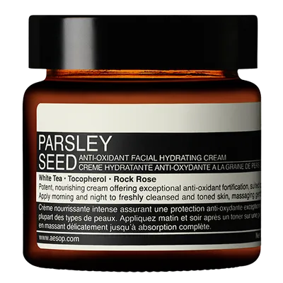 Aesop Parsley Seed, Anti-Oxidant Facial Hydrating Cream (Krem nawilżający z antyoksydantami)