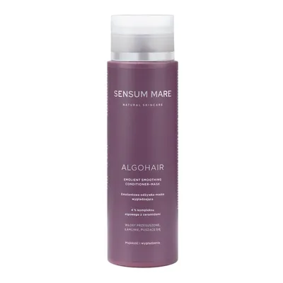 Sensum Mare Dermocosmetics Algohair, Emolient Smoothing Conditioner-Mask (Emolientowa odżywka-maska wygładzająca)