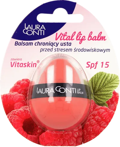 Laura Conti Vital Lip Balm SPF 15 (Balsam chroniący usta przed stresem środowiskowym)