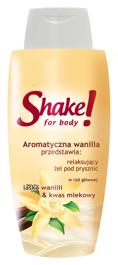 Shake for Body Relaksujący żel pod prysznic `Wanilia`