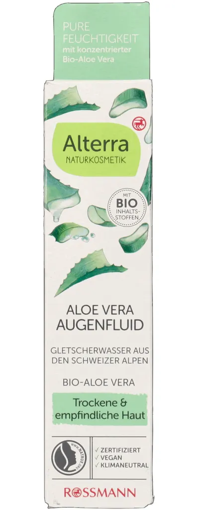 Alterra Aloe Vera Augenfluid (Aloesowe serum pod oczy)