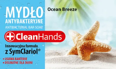 CleanHands Ocean Breeze Antibacterial Bar Soap (Mydło w kostce antybakteryjne)