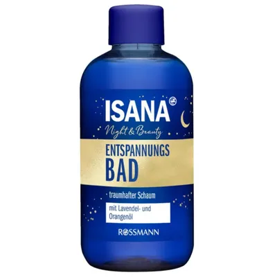 Isana Night & Beauty, Entspannungsbad (Kąpiel relaksacyjna)