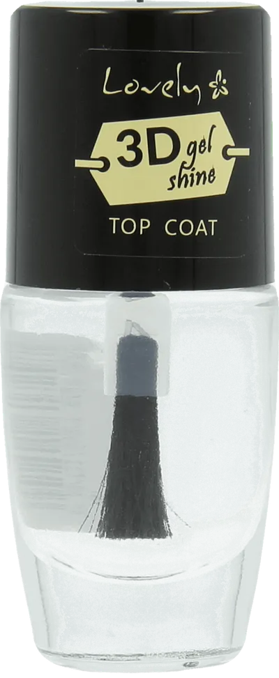 Lovely 3D Gel Shine, top coat do paznokci