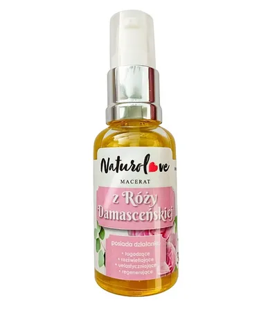 Naturolove Macerat z płatków Róży Damasceńskiej